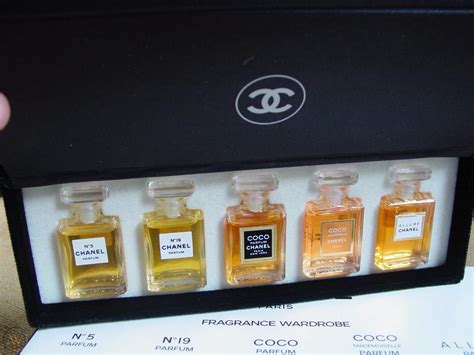 Chanel miniature perfume gift set